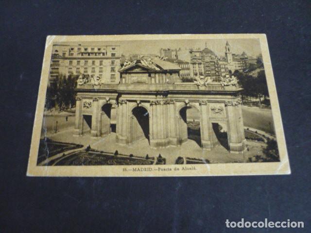 Postales: MADRID PUERTA DE ALCALA - Foto 1