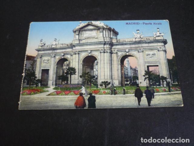 Postales: MADRID PUERTA DE ALCALA - Foto 1