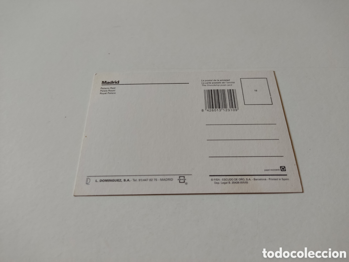 Postales: Postal Palacio Real, Madrid - Foto 2