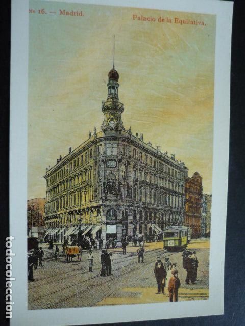 Postales: MADRID PALACIO DE LA EQUITATIVA - Foto 1