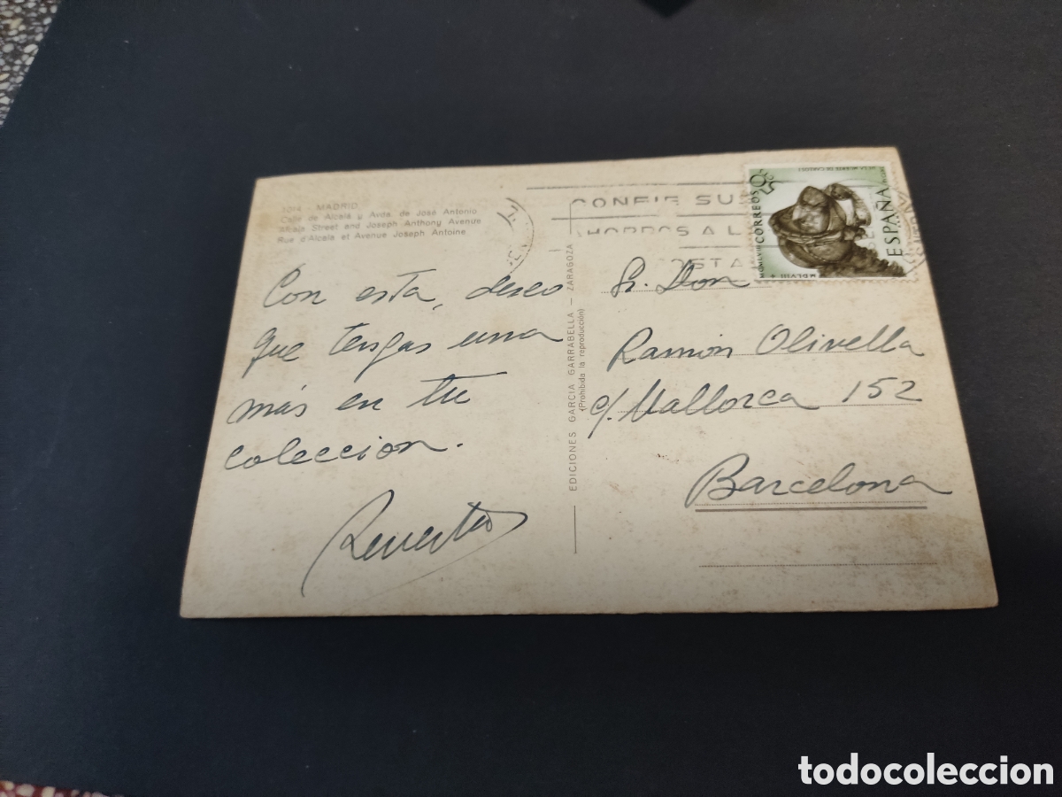 Postales: Postal antigua Madrid - Foto 2