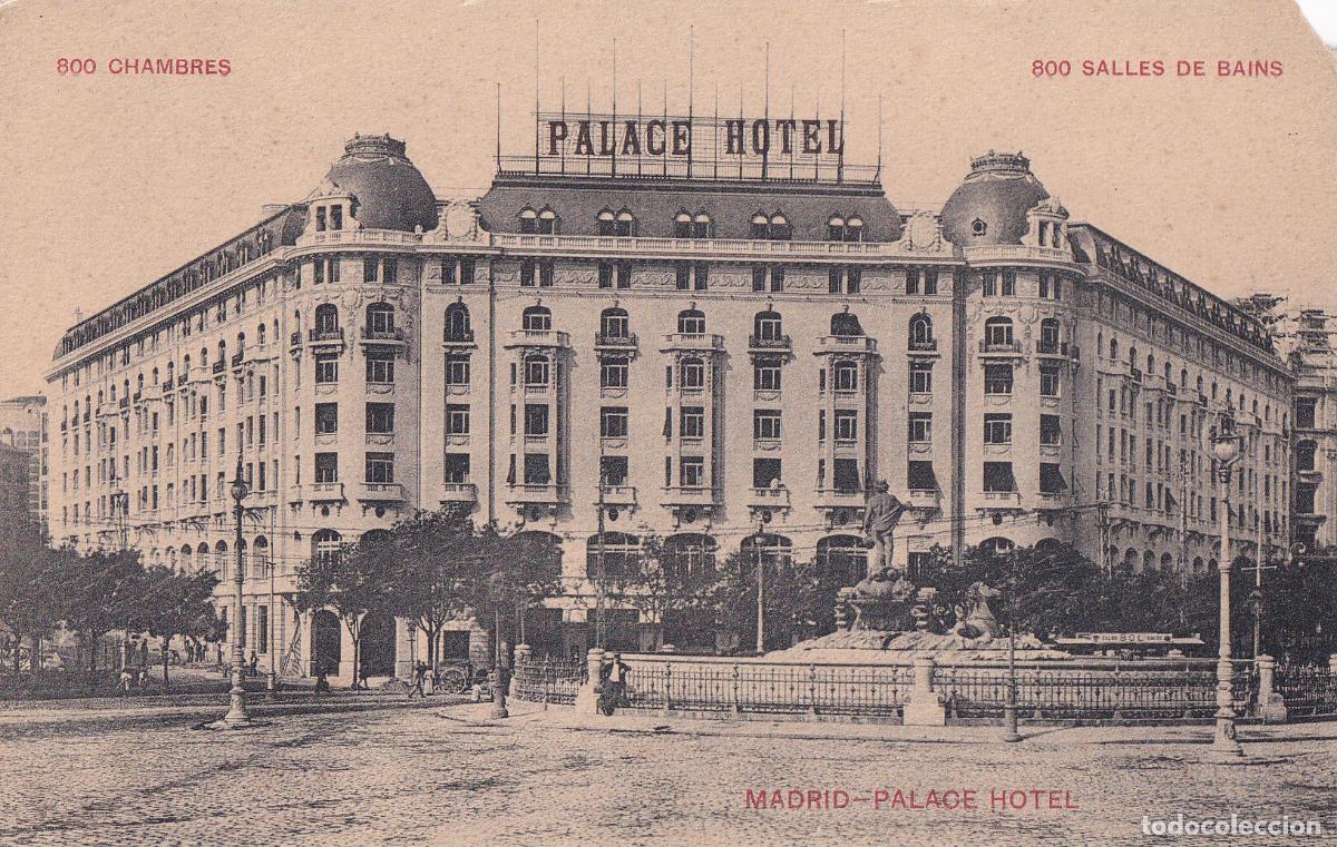 Postales: MADRID PALACE HOTEL POSTAL - Foto 1