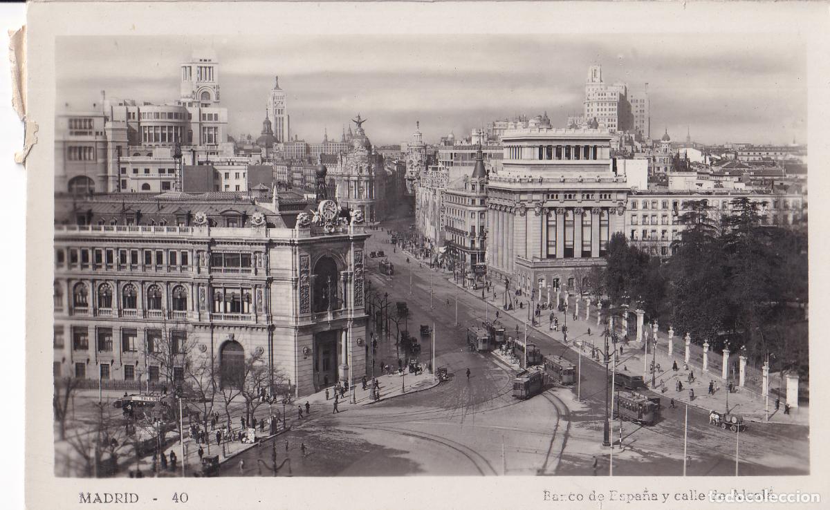 Postales: MADRID BANCO ESPA&Ntilde;A POSTAL - Foto 1