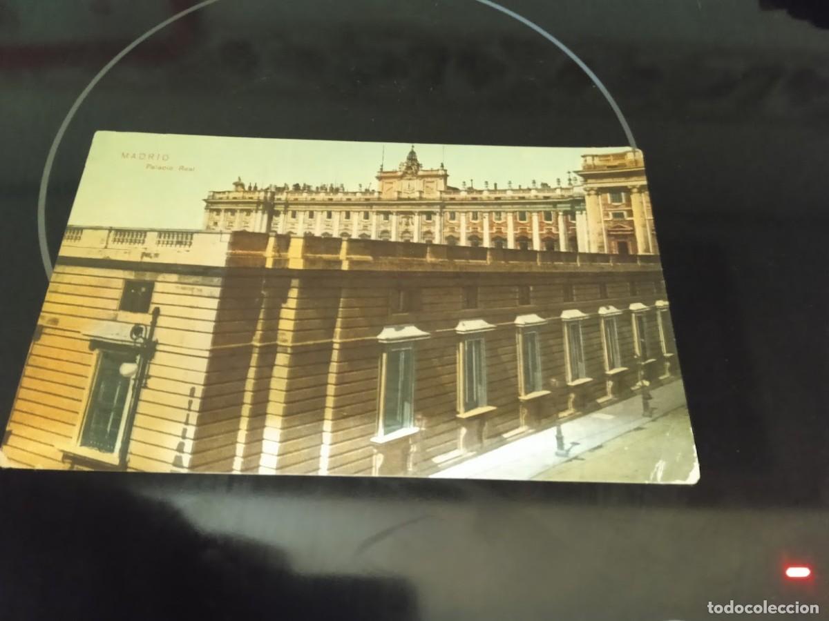 Postales: POSTAL MADRID PALACIO REAL CIRCULADA - Foto 1