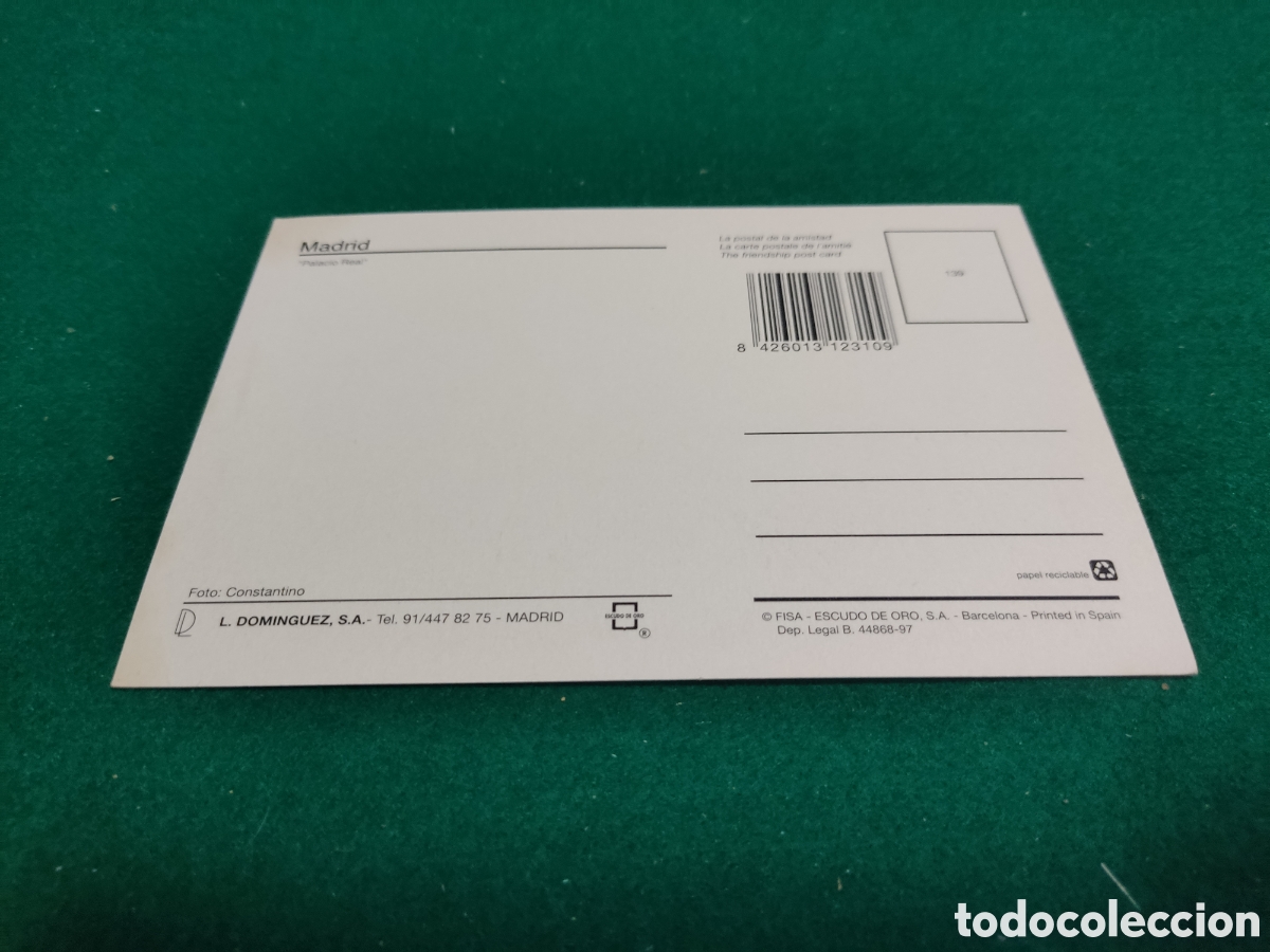 Postales: Postal Madrid Palacio Real - Foto 2