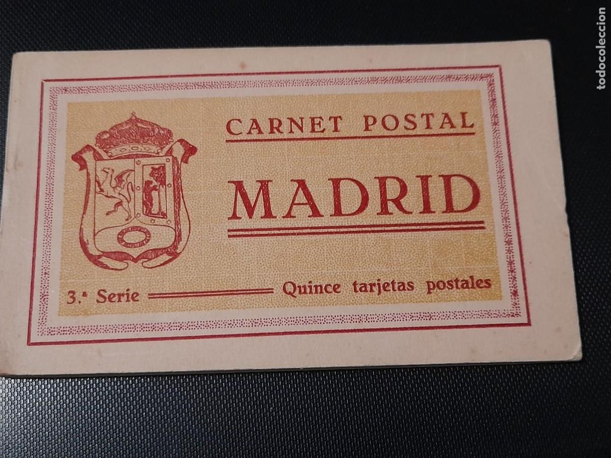 Postales: 3&ordf; Serie de postales antiguas de Madrid - Foto 1