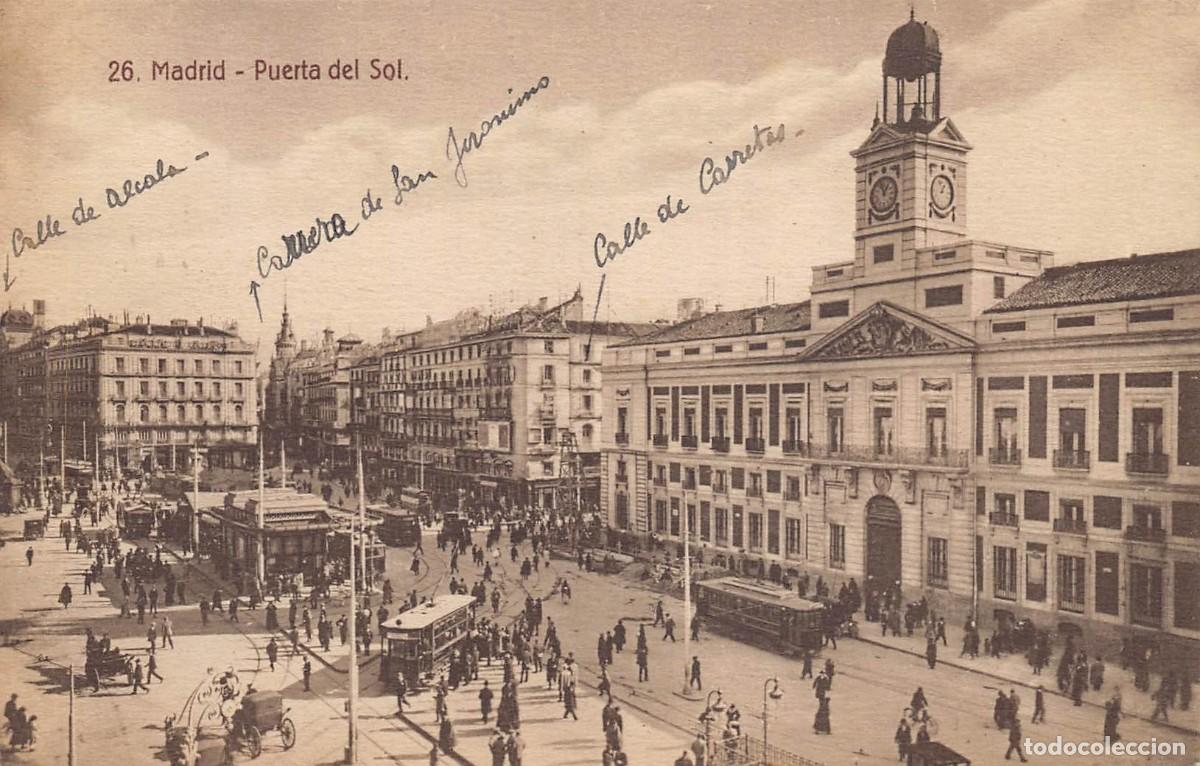 Postales: Postal MADRID, Puerta del Sol - Foto 1