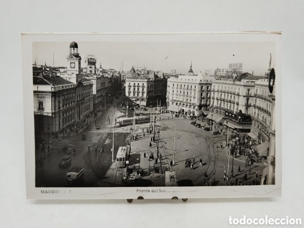 Postales: Postal de Madrid. Puerta del Sol - Foto 1