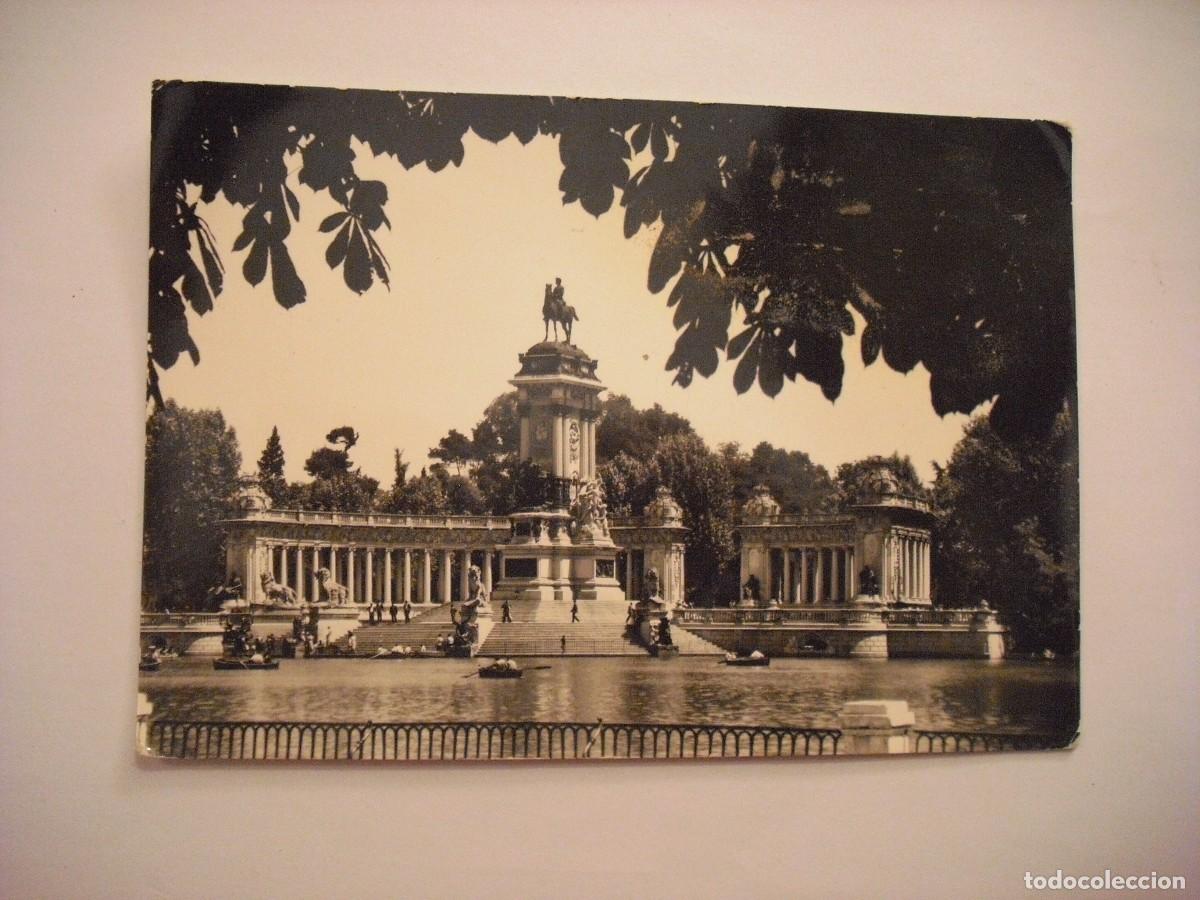 Postales: MADRID 3. ESTANQUE DEL RETIRO. DOMINGUEZ, SIN CIRCULAR - Foto 1
