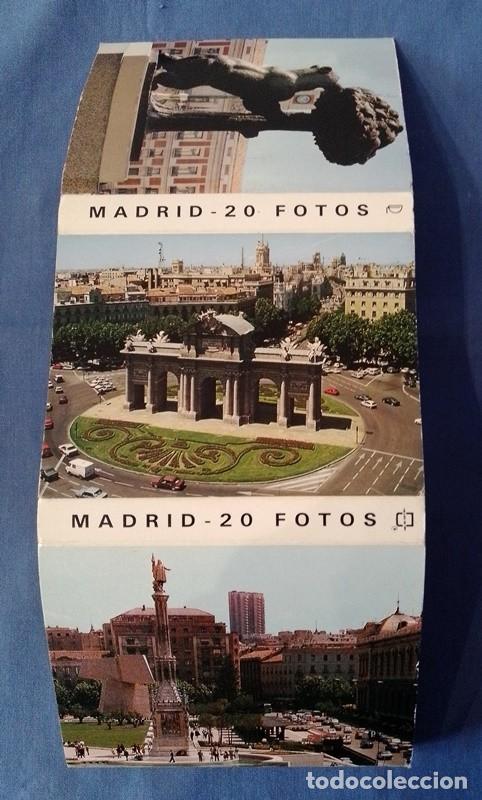 Postales: Bloc 20 postales Madrid - Foto 2