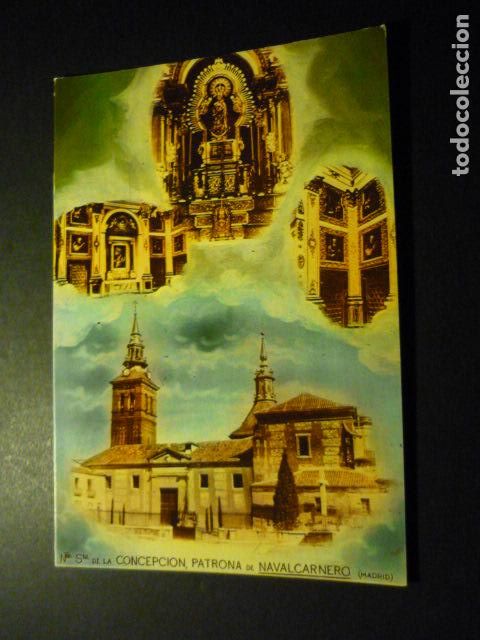 Postales: NAVALCARNERO MADRID NUESTRA SE&Ntilde;ORA DE LA CONCEPCION POSTAL - Foto 1