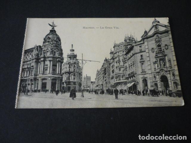 Postales: MADRID LA GRAN VIA POSTAL - Foto 1