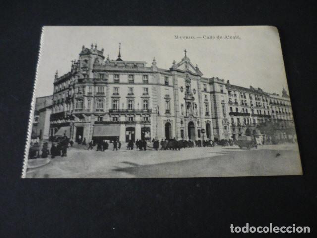 Postales: MADRID CALLE DE ALCALA - Foto 1
