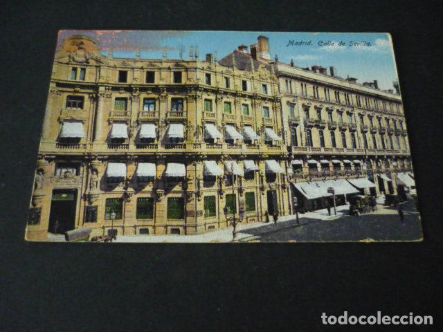 Postales: MADRID CALLE DE SEVILLA - Foto 1