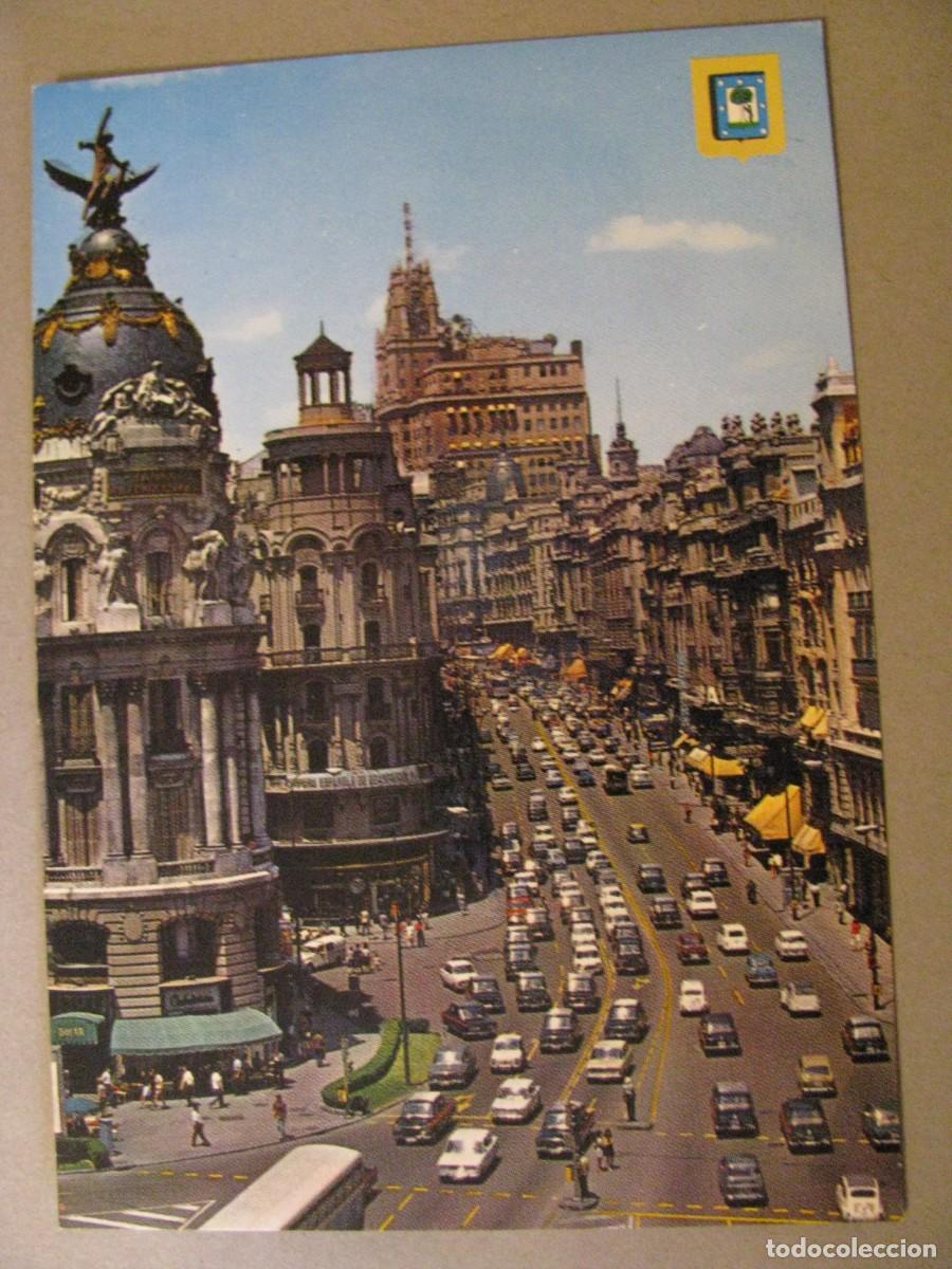 Postales: POSTAL DE MADRID. EDIFICIO FENIX. DOMINGUEZ. - Foto 1