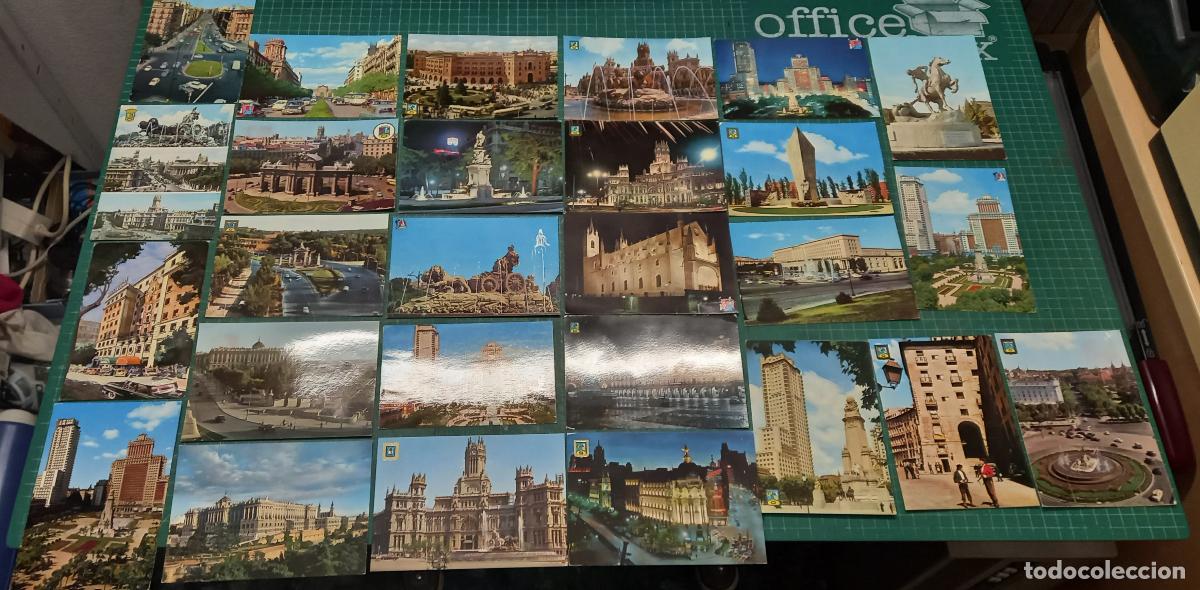 Postales: 27 POSTALES ORIGINALES DE MADRID COMO NUEVAS - Foto 1