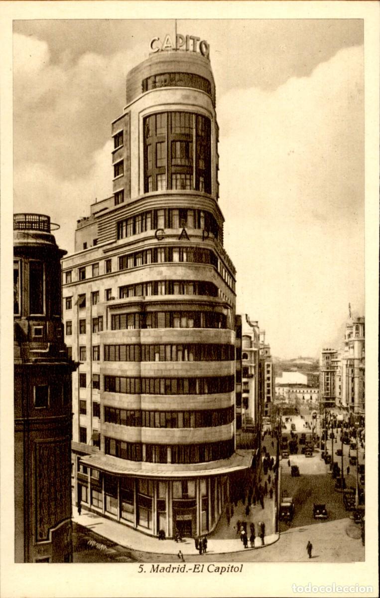Postales: Original de epoca - Madrid El capitol - Foto 1
