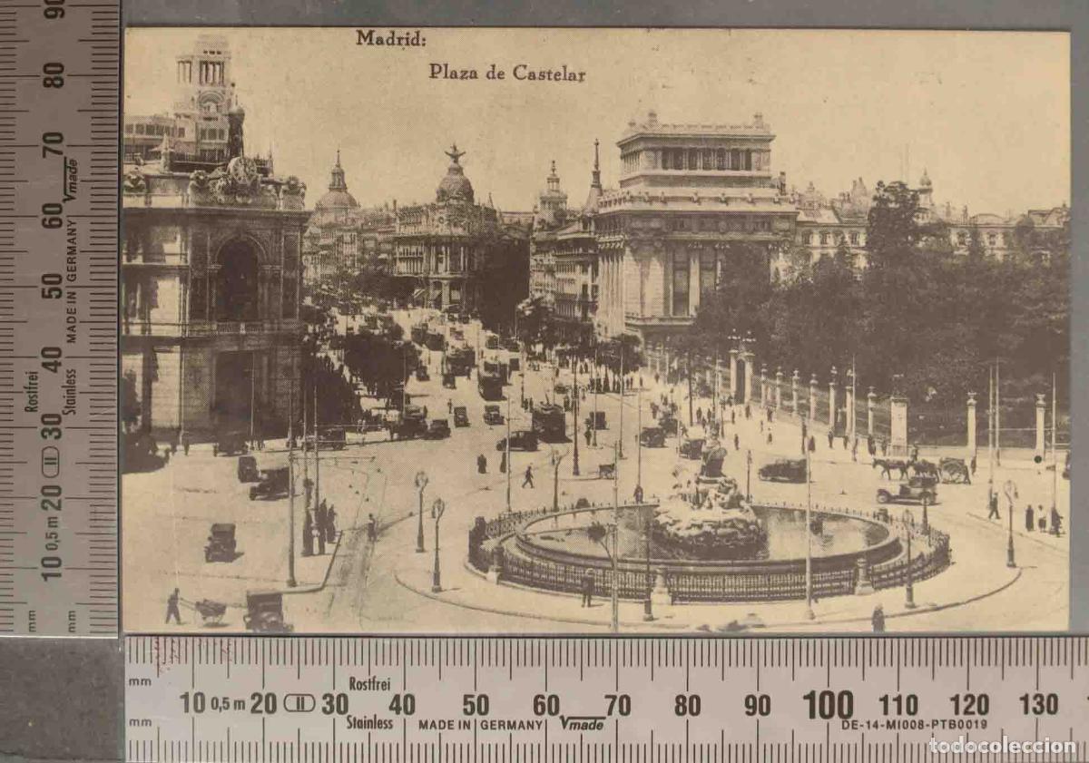 Postales: POSTAL. MADRID. PLAZA CASTELAR - Foto 1