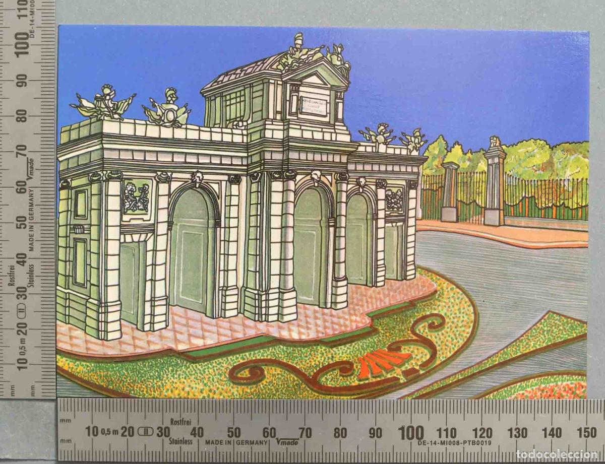 Postales: POSTAL. MADRID PUERTA DE ALCALA - Foto 1