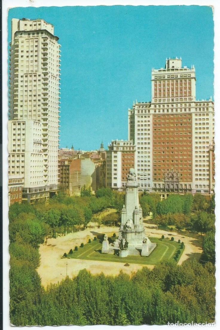 Postales: PLAZA DE ESPA&Ntilde;A / SPAIN SQUARE.- MADRID - Foto 1