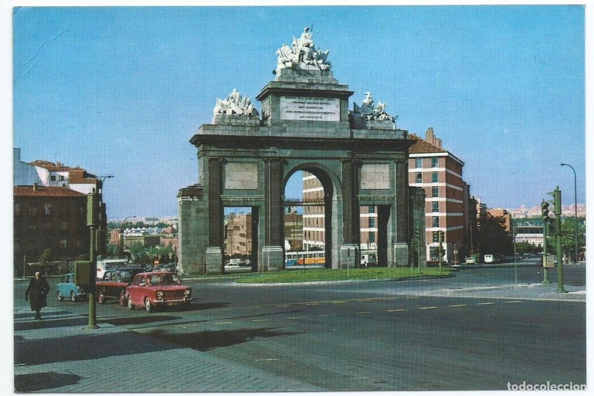 Postales: PUERTA DE TOLEDO.- MADRID - Foto 1