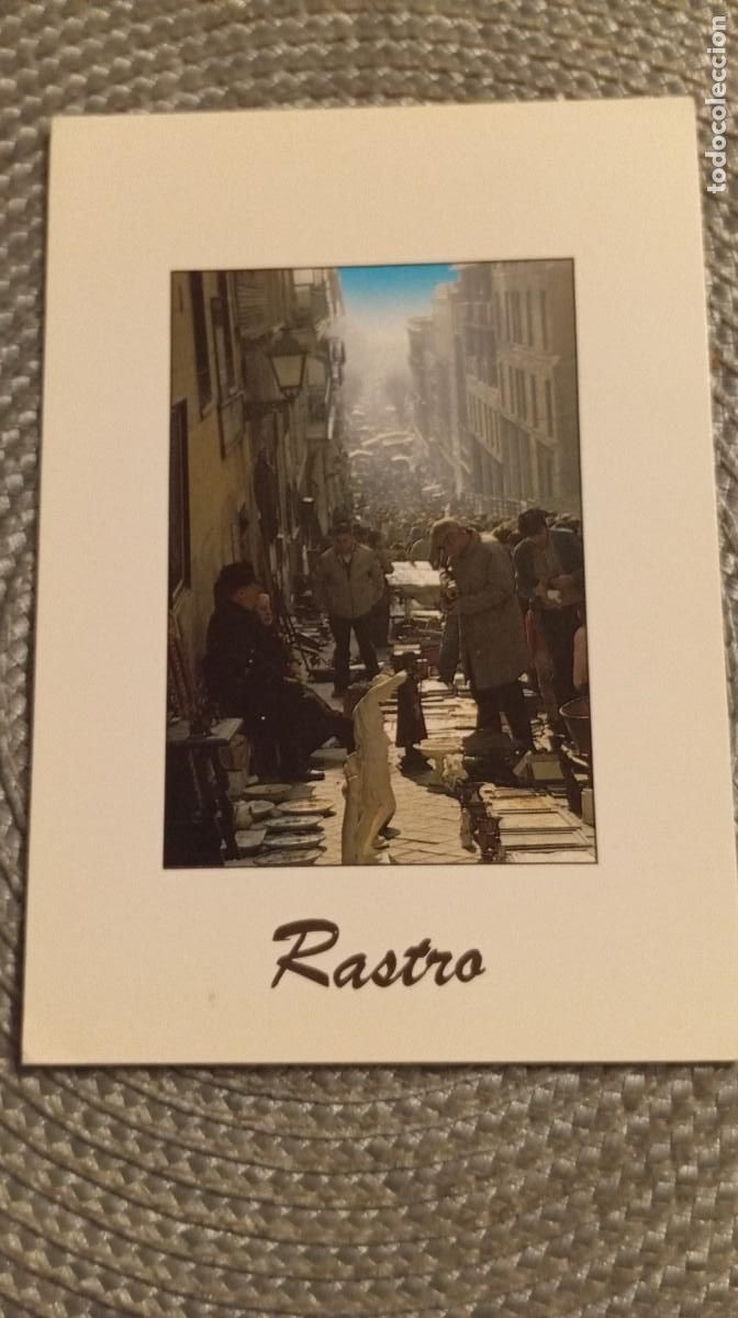 Postales: 1 POSTAL DE ** EL RASTRO . MADRID **. CIRCULADA - Foto 1