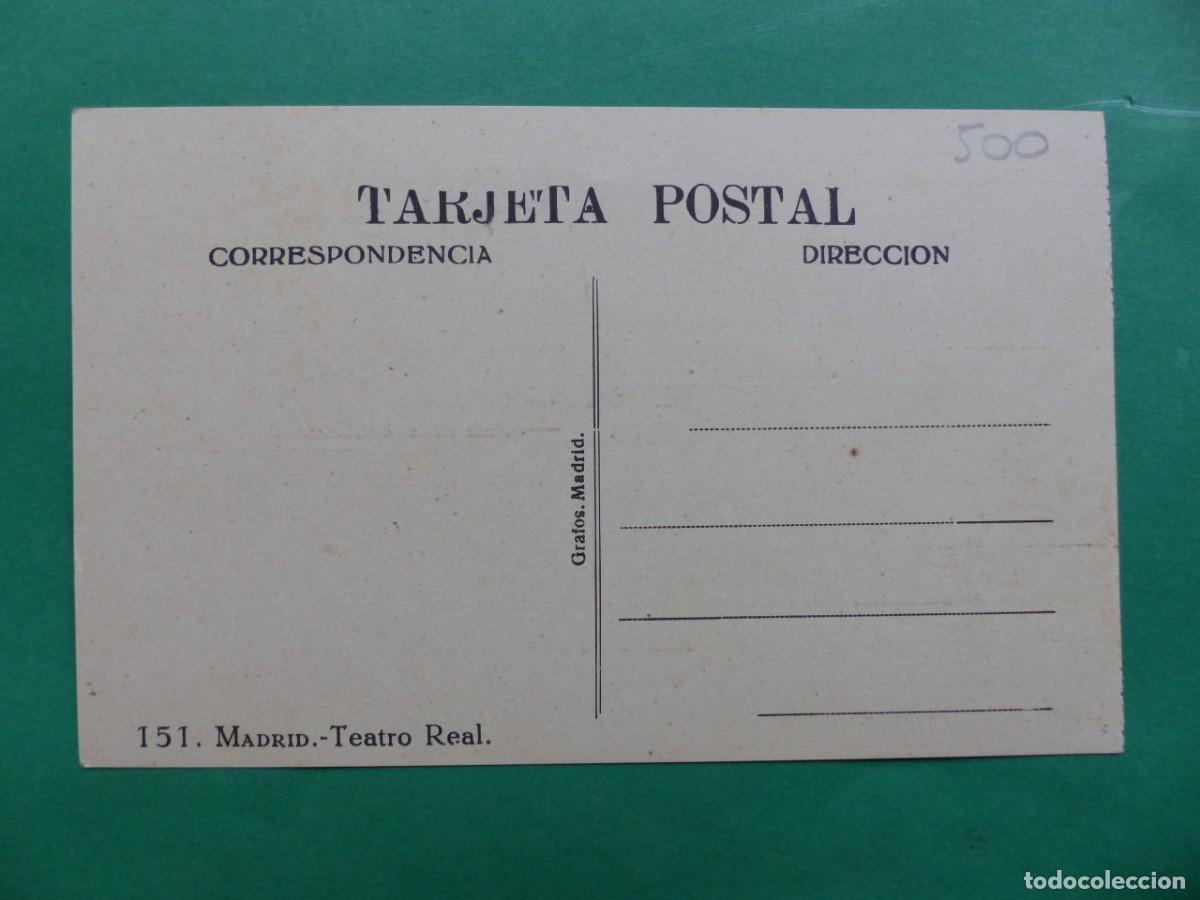 Postales: MADRID - ANTIGUA POSTAL - REF.: 87 - Foto 2