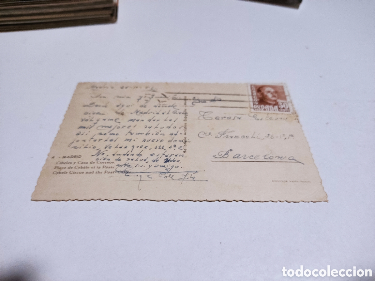 Postales: Postal antigua Madrid - Foto 2