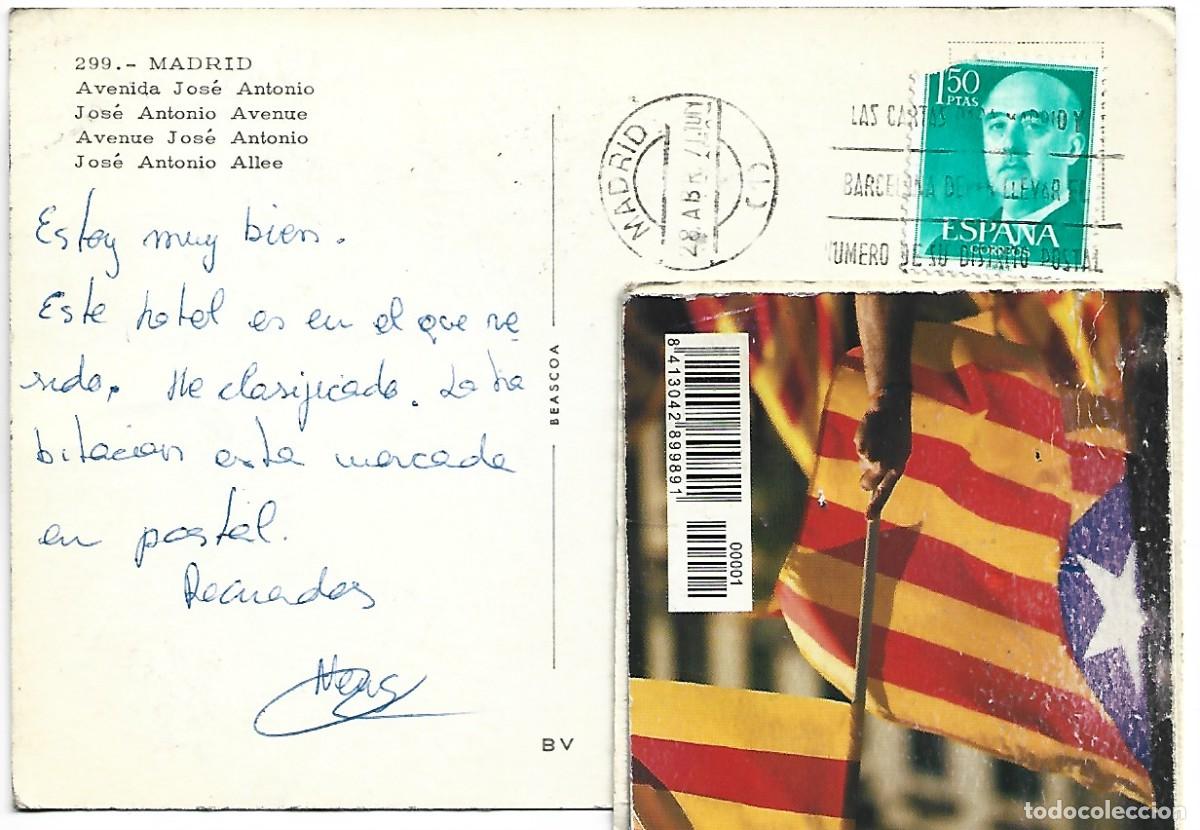 Postales: AVENIDA JOSE ANTONIO.- MADRID - Foto 2