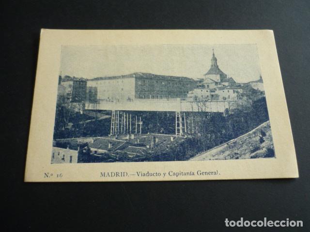 Postales: MADRID VIADUCTO Y CAPITANIA GENERAL - Foto 1
