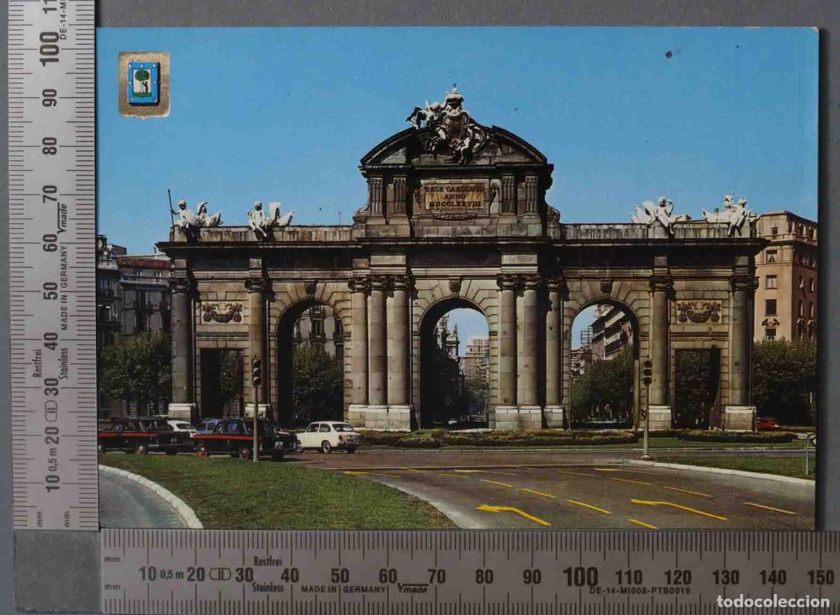 Postales: POSTAL. MADRID PUERTA ALCALA - Foto 1