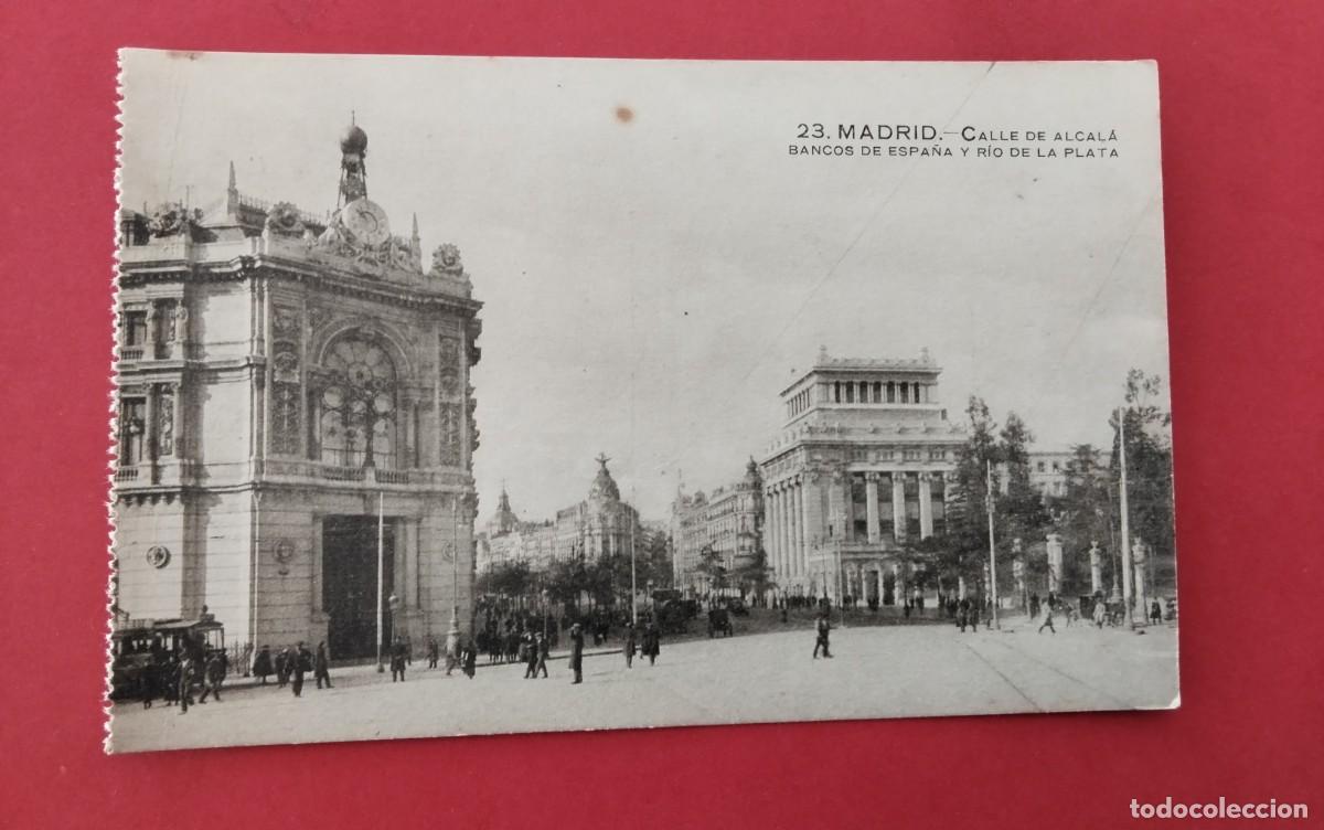 Postales: MADRID , POSTAL ANTIGUA , BLANCO Y NEGRO - Foto 3