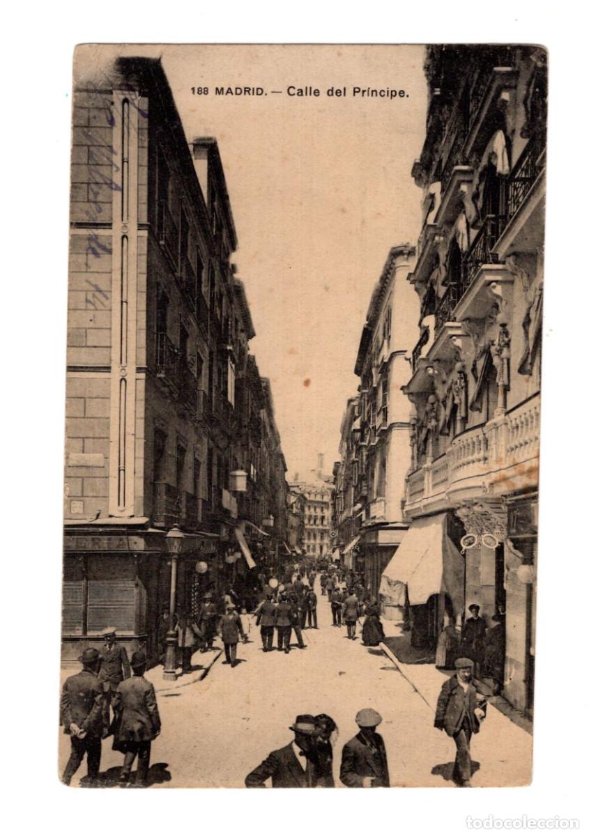 Postales: MADRID.- CALLE DEL PRINCIPE. - Foto 1