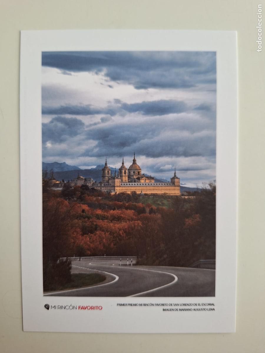 Postales: Postal Monasterio San Lorenzo de El Escorial Fotograf&iacute;a Mariano Augusto Leiva Mi rinc&oacute;n favorito