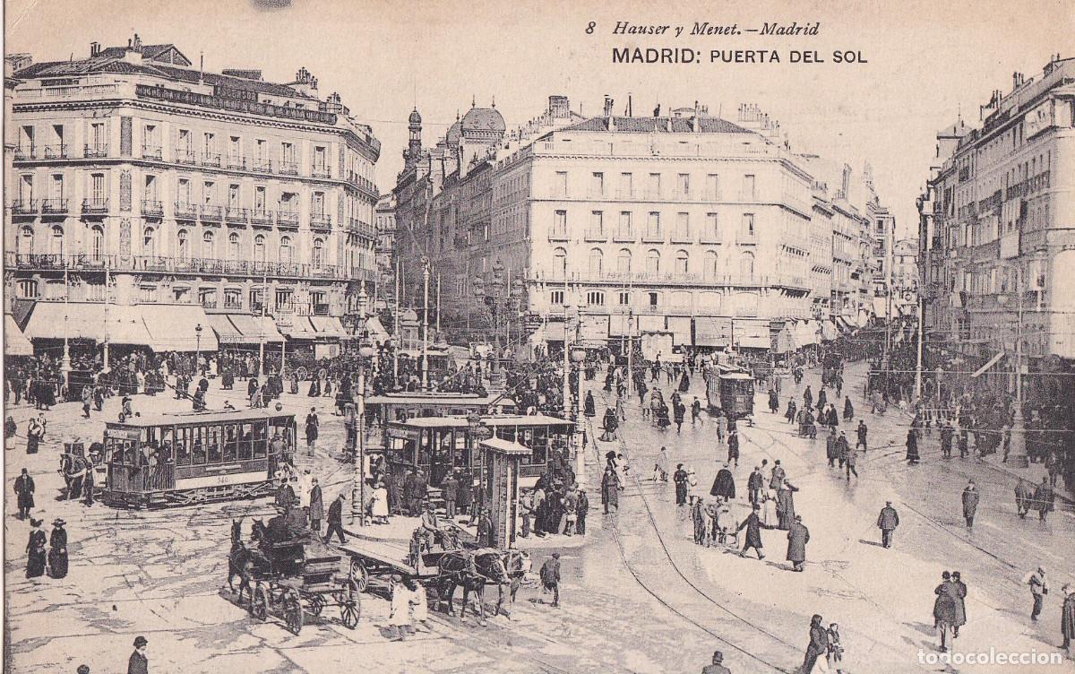 Postales: POSTAL MADRID. PUERTA DEL SOL. - Foto 1