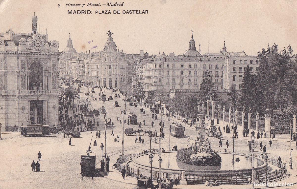 Postales: POSTAL MADRID. PLAZA DE CASTELAR. - Foto 1