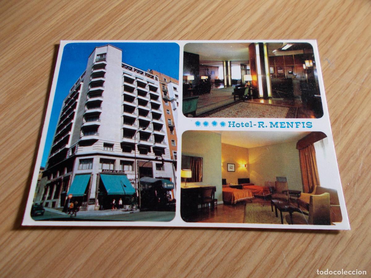 Postales: MADRID --HOTEL R.MENFIS - Foto 1