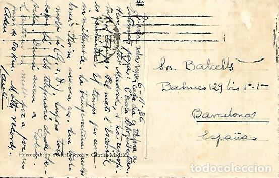 Postales: MADRID - EDIFICIO DE LA ASOCIACI&Oacute;N DE LA PRENSA - CIRCULADA 1936 - Foto 2