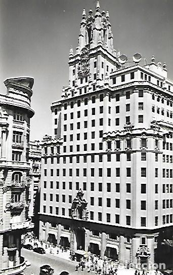 Postales: MADRID - 49. LA TELEF&Oacute;NICA - ED. DOMINGUEZ - CIRCULADA - Foto 1