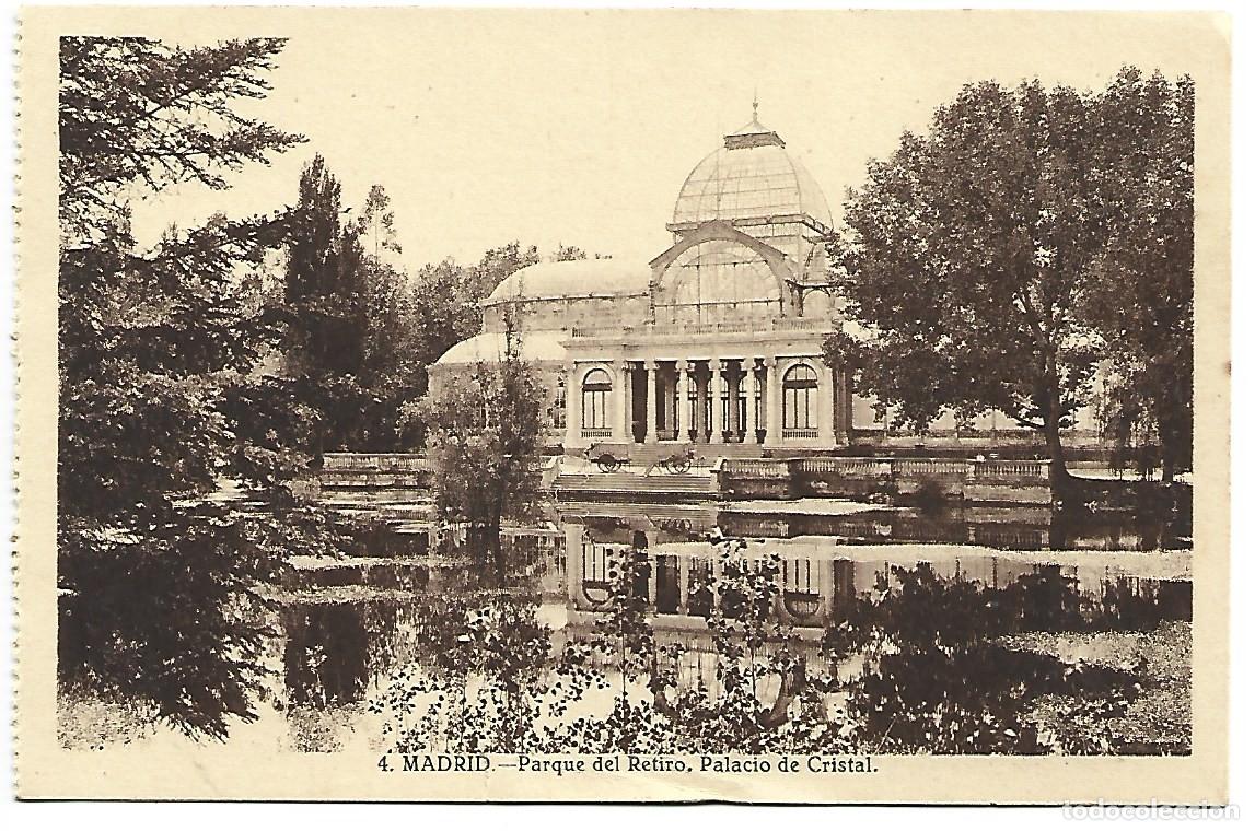 Postales: PARQUE DEL RETIRO,. PALACIO DE CRISTAL.- MADRID - Foto 1