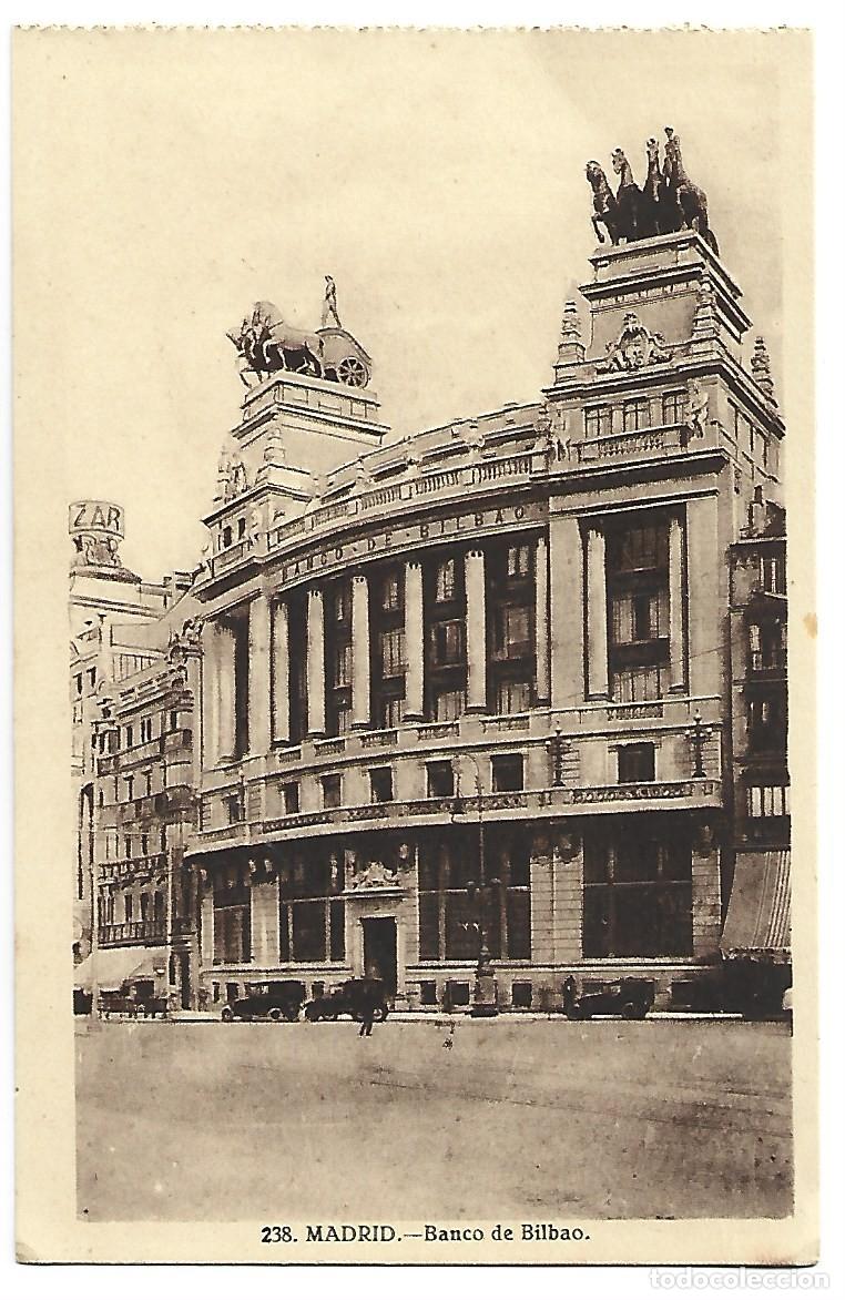 Postales: BANCO DE BILBAO.- MADRID - Foto 1