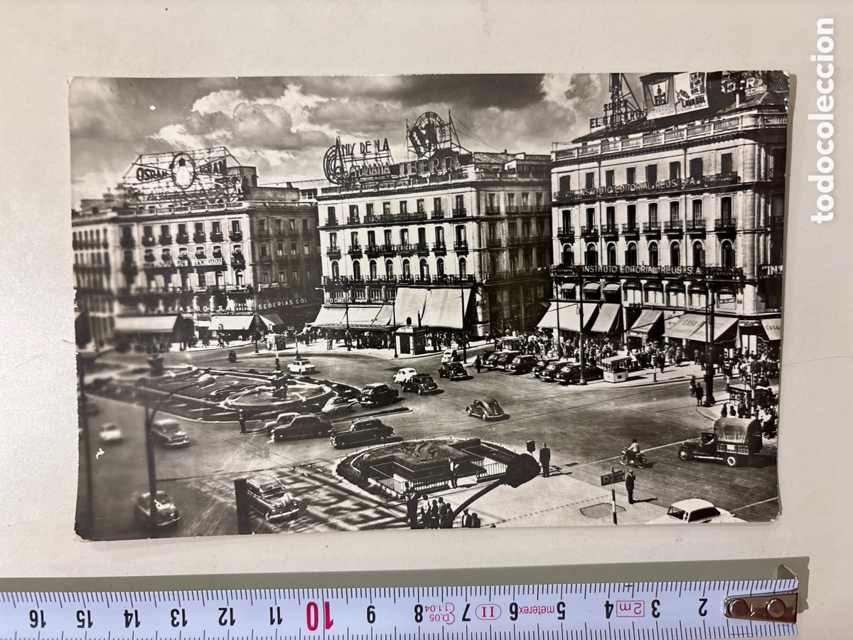 Postales: POSTAL. MADRID. PUERTA DEL SOL. POSTAL MADRID. - Foto 1