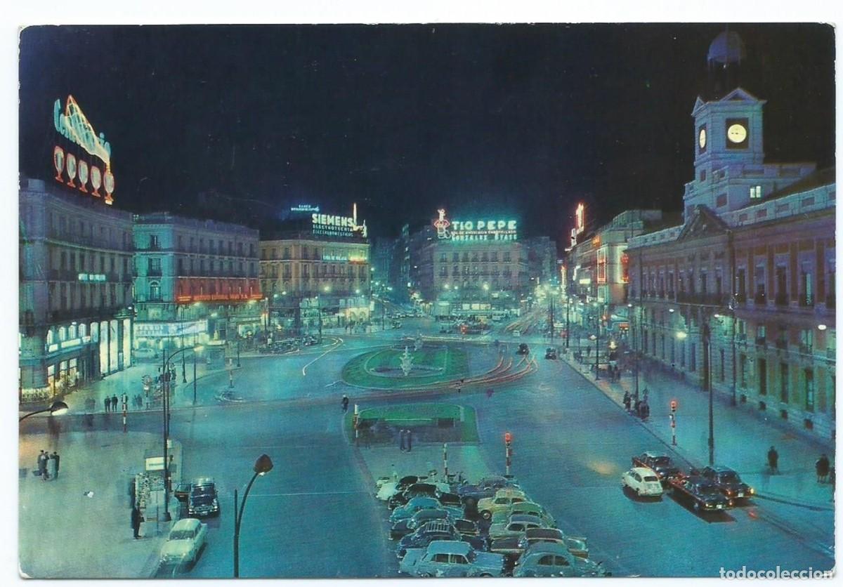 Postales: PUERTA DEL SOL.- MADRID - Foto 1