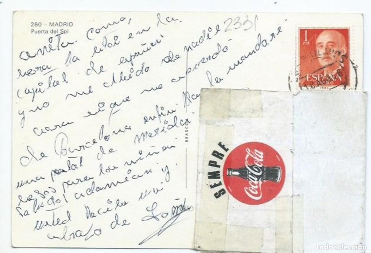 Postales: PUERTA DEL SOL.- MADRID - Foto 2