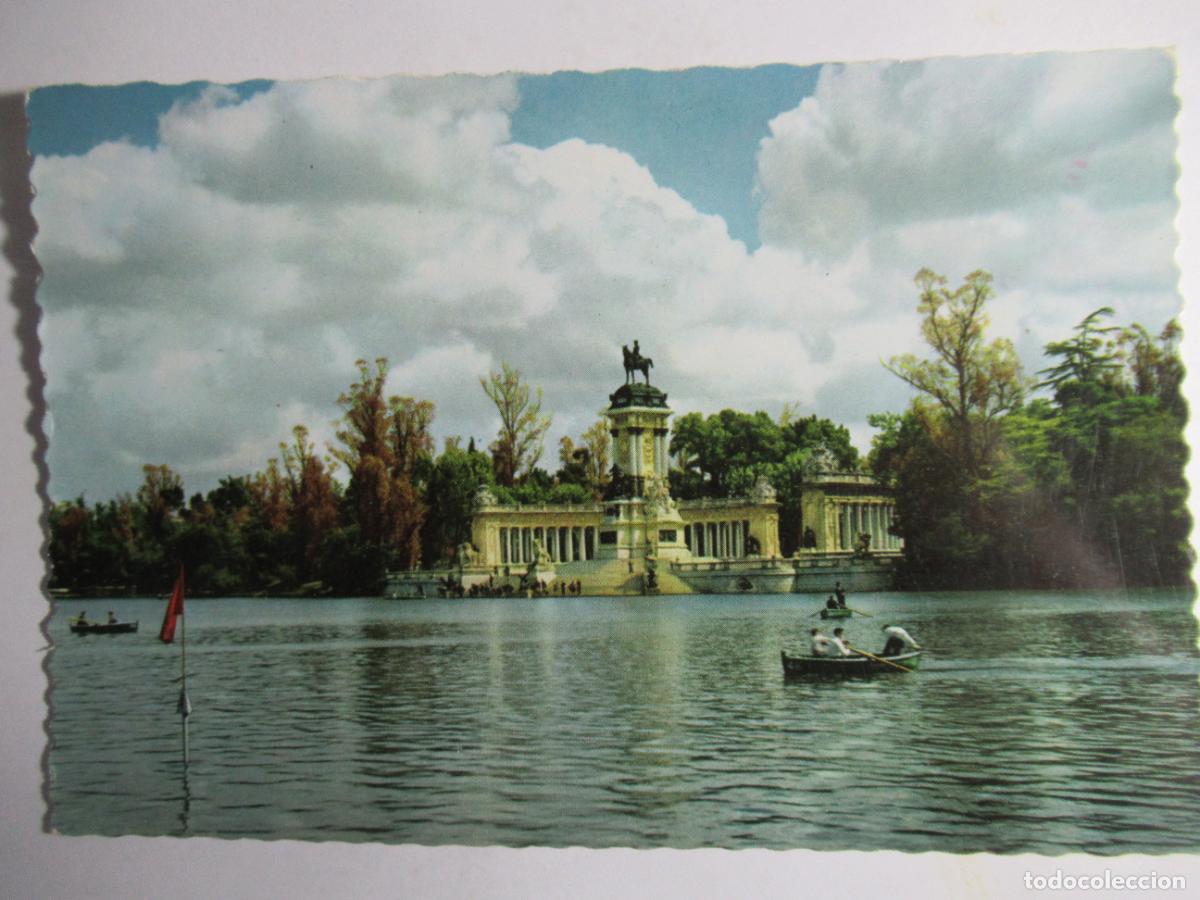 Postales: Madrid - Parque del Retiro. Estanque - Foto 1