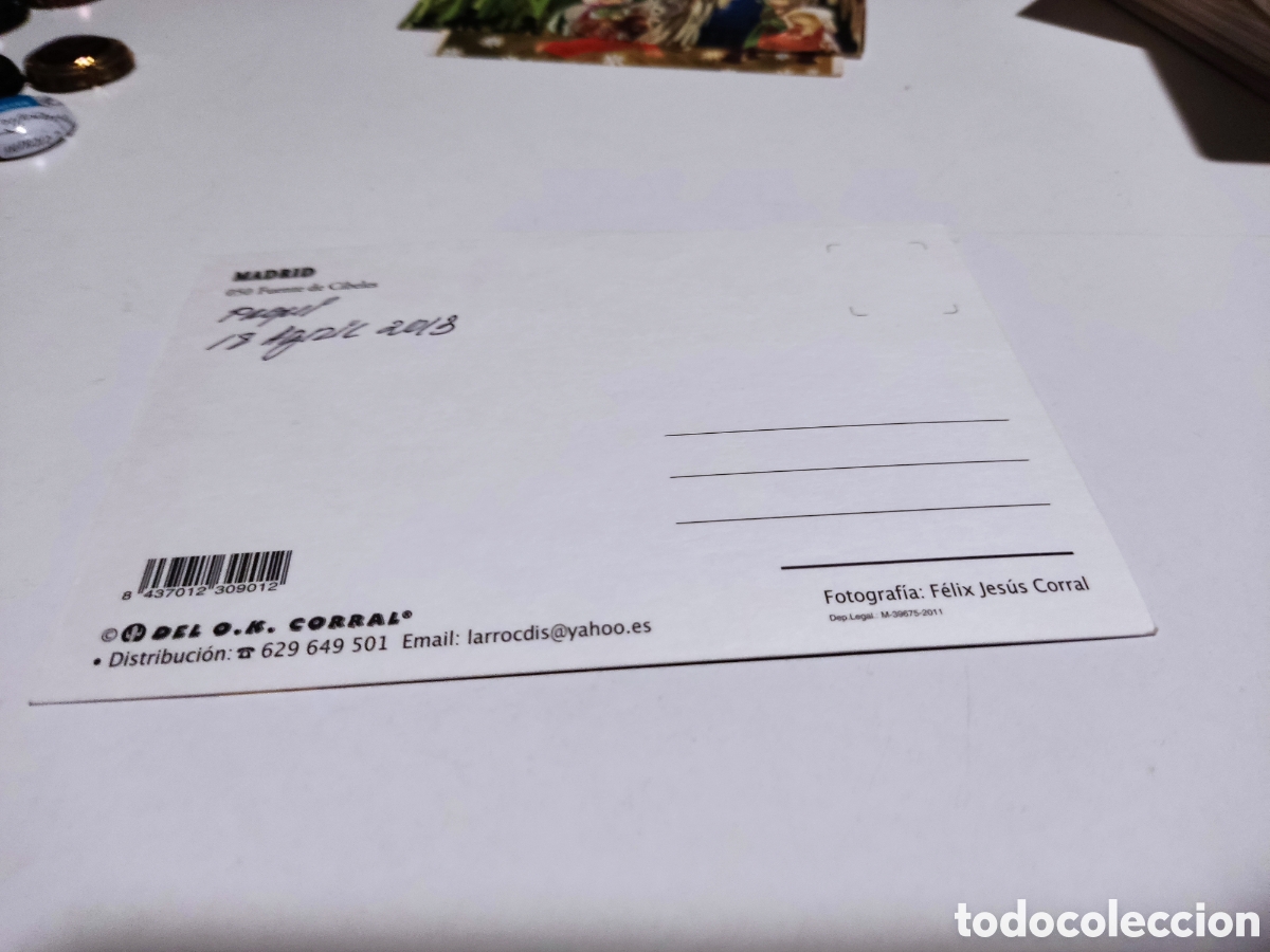 Postales: Postal Madrid La Cibeles - Foto 2