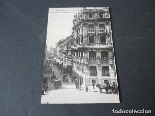 Postales: MADRID CARRERA DE SAN GERONIMO - Foto 1