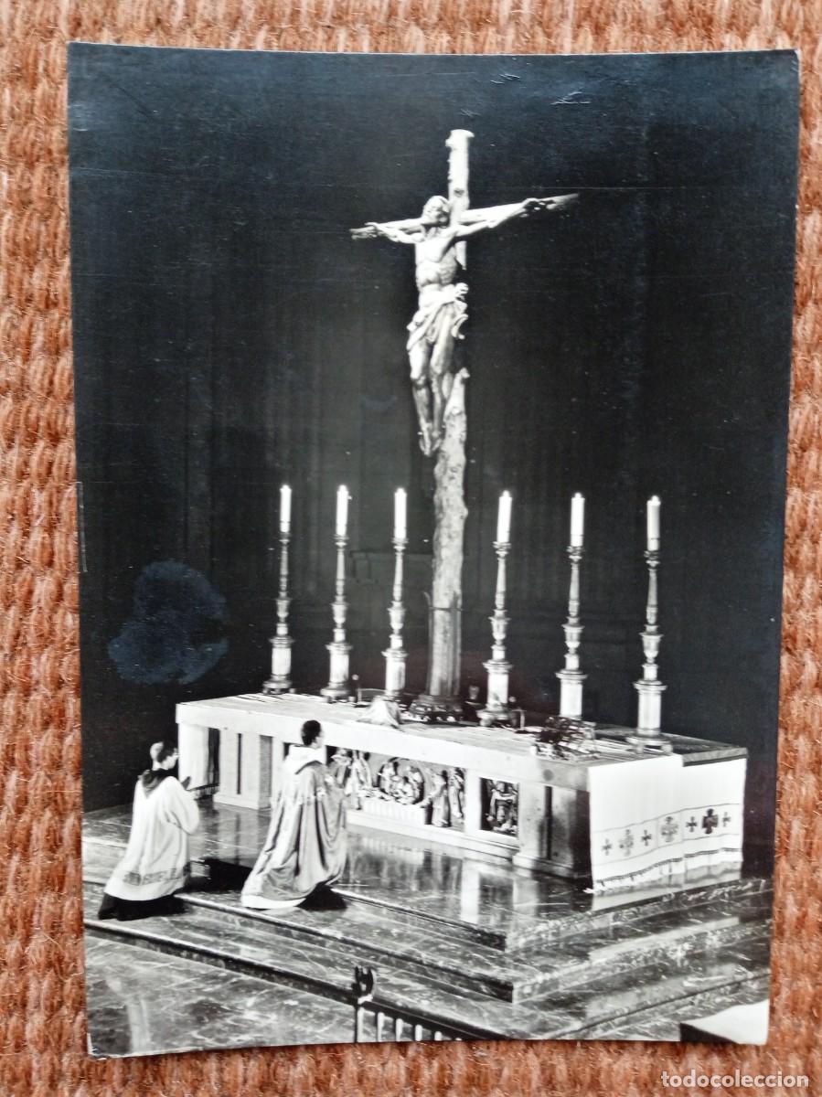 Postales: CUELGAMUROS - MADRID - CRIPTA - ALTAR MAYOR - Foto 1