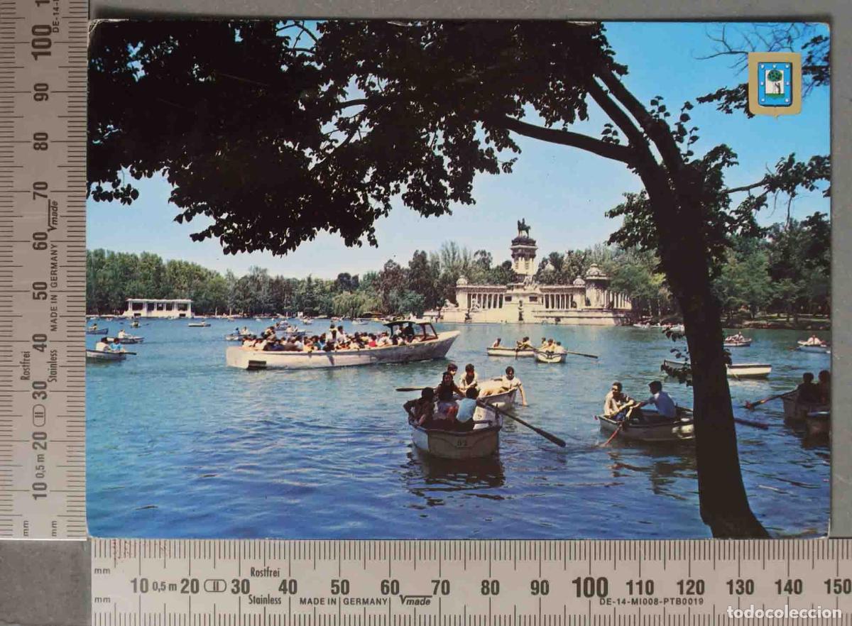 Postales: POSTAL. LAGO DEL RETIRO. MADRID - Foto 1