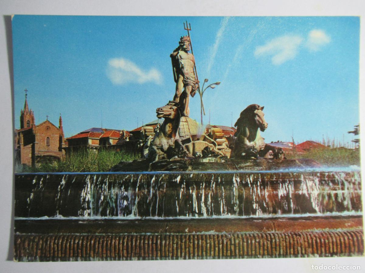 Postales: Madrid - Fuente de Neptuno - Foto 1